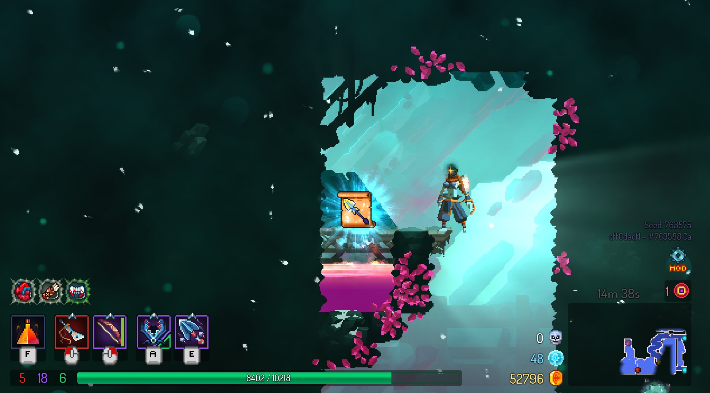 How do I use Cavern key dead cells?