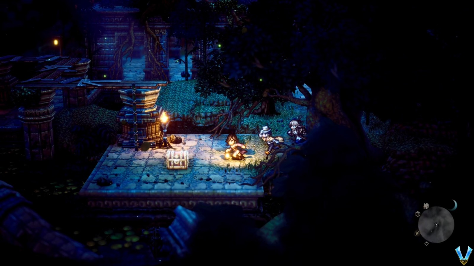 Octopath Traveler II - Southern Nameless Village Traverse Walkthrough ...