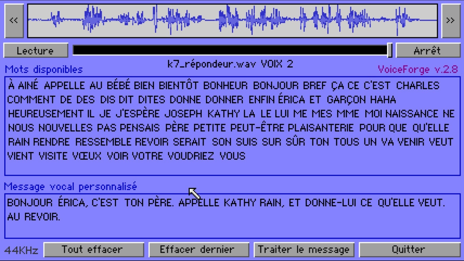 Day Two (Director's Cut) Kathy's Room (II) Kathy Rain Walkthrough