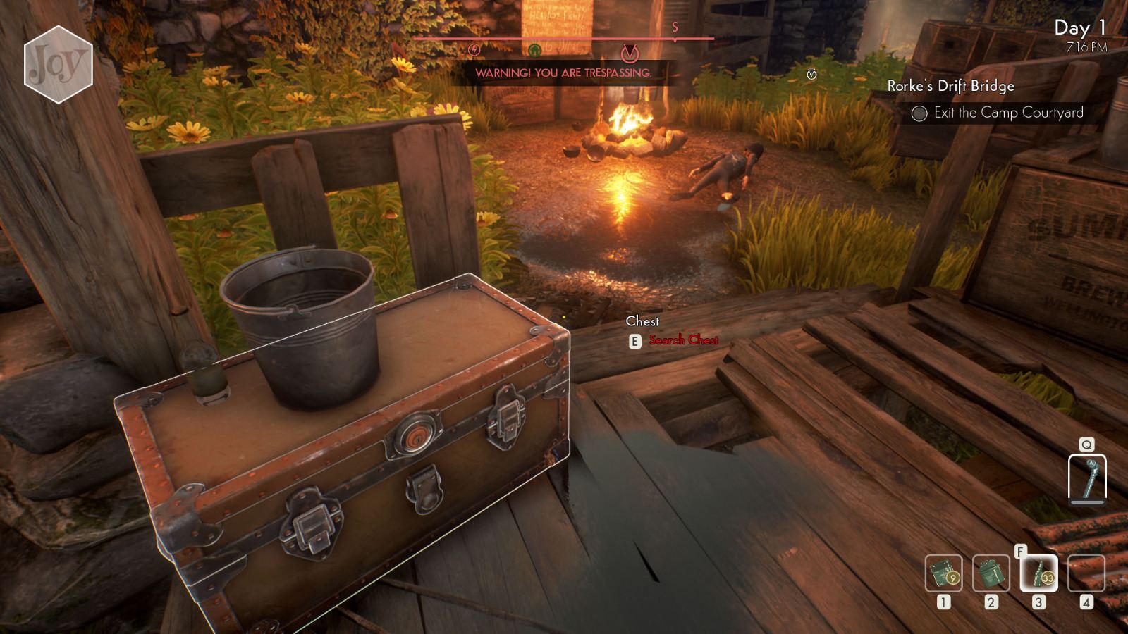 Arthur's Walkthrough Rorke's Drift Bridge We Happy Few Neoseeker