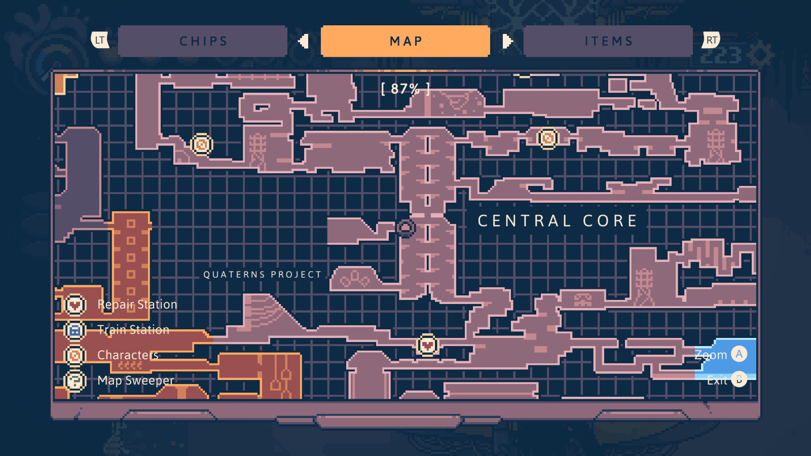 Central Core 5th Visit Haiku, the Robot Walkthrough Neoseeker