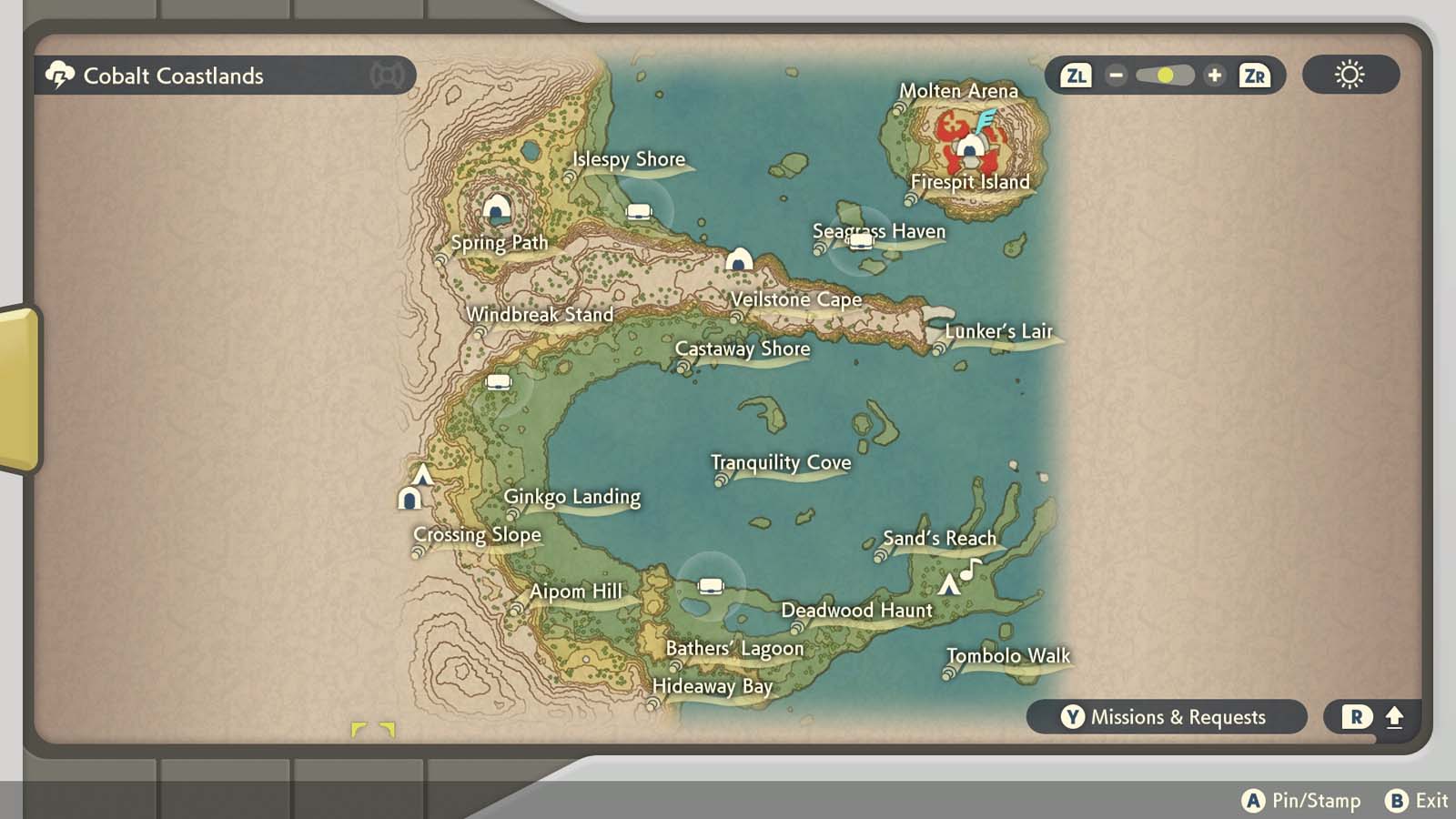 Cobalt Coastlands Map & Pokemon Guide Pokémon Legends Arceus Neoseeker