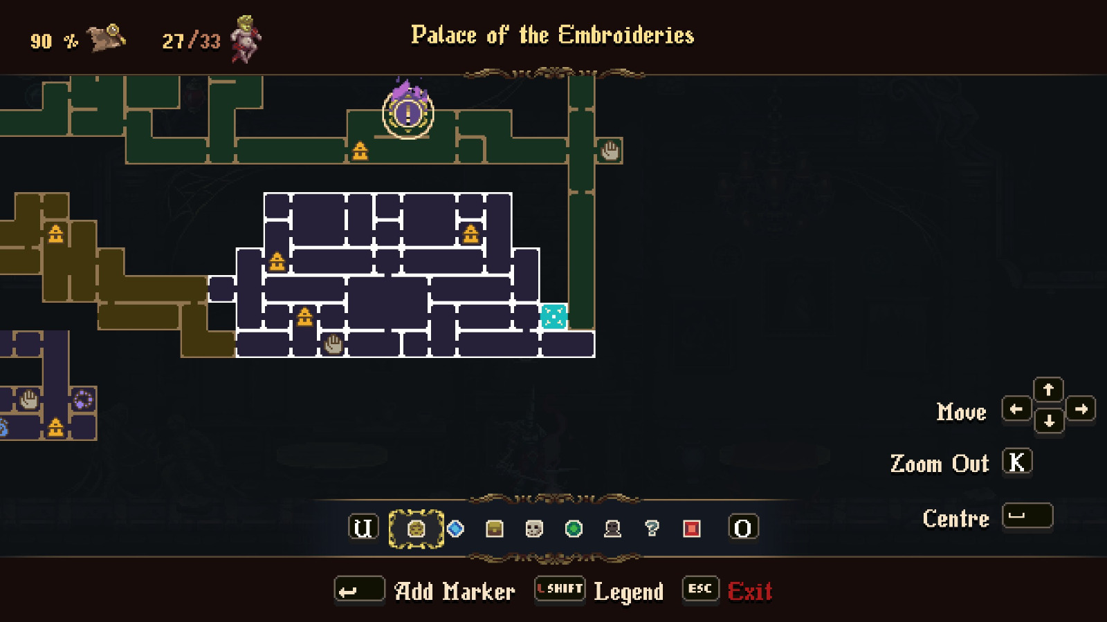 Revisiting Palace of the Embroideries - Blasphemous 2 Walkthrough ...