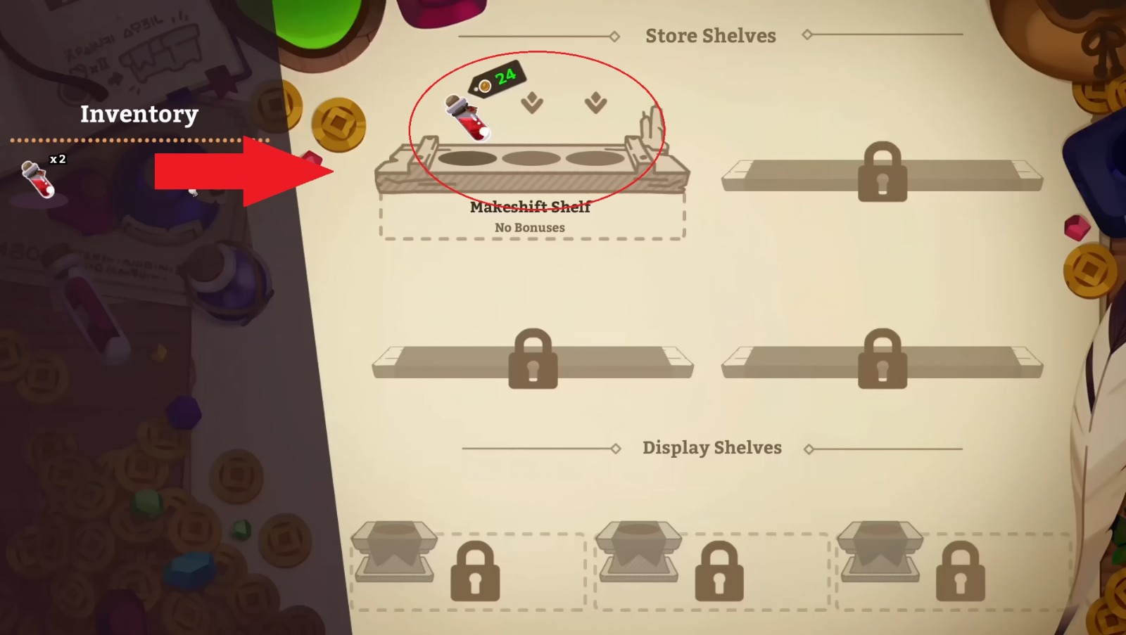 Potionomics Selling Potions & Haggling Neoseeker