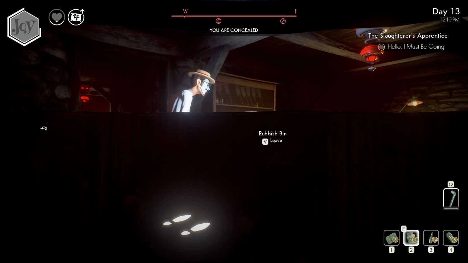 Sidequest The Slaughterer's Apprentice We Happy Few Walkthrough