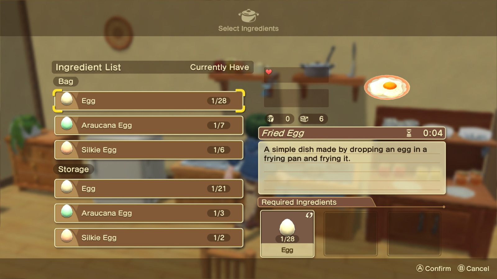 Harvest Moon The Winds of Anthos Cooking Guide and Recipes List Neoseeker