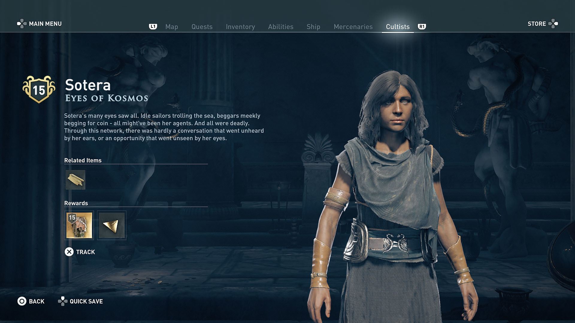 Assassin S Creed Odyssey Let S Play Yeux De Kosmos Sotera Port De My