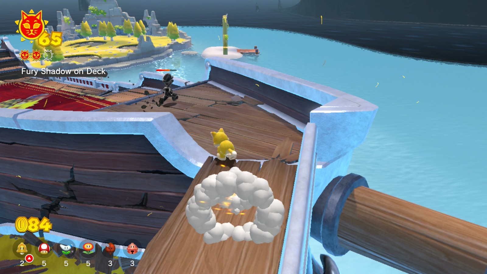 Fur Step Island All Cat Shine Locations Bowser's Fury Walkthrough