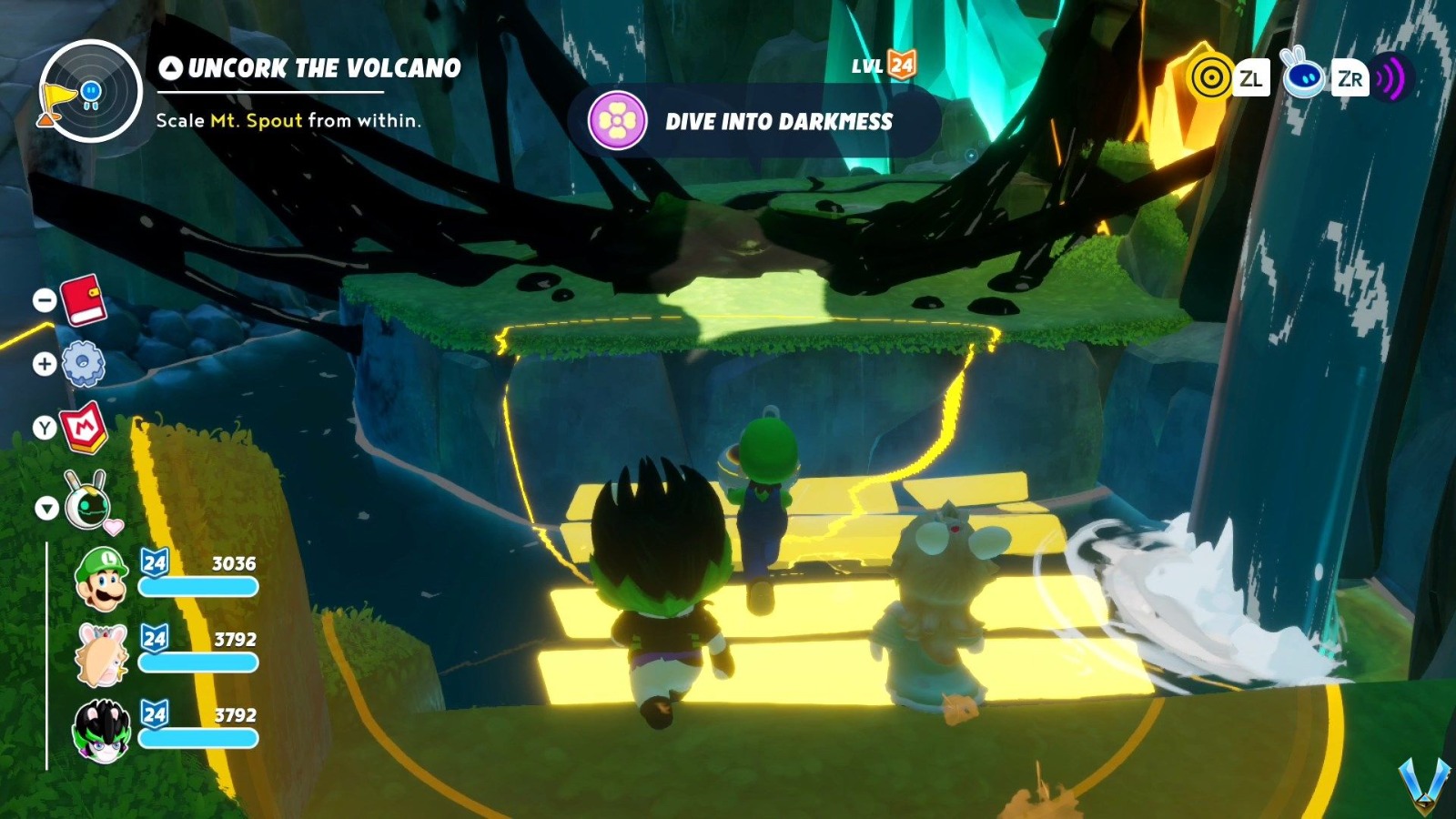 Mario + Rabbids Sparks of Hope - Dive into Darkmess Walkthrough - Neoseeker