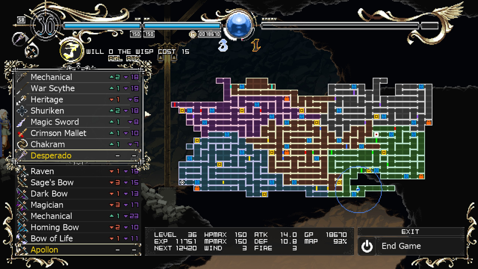 Maps Record of Lodoss WarDeedlit in Wonder Labyrinth Walkthrough