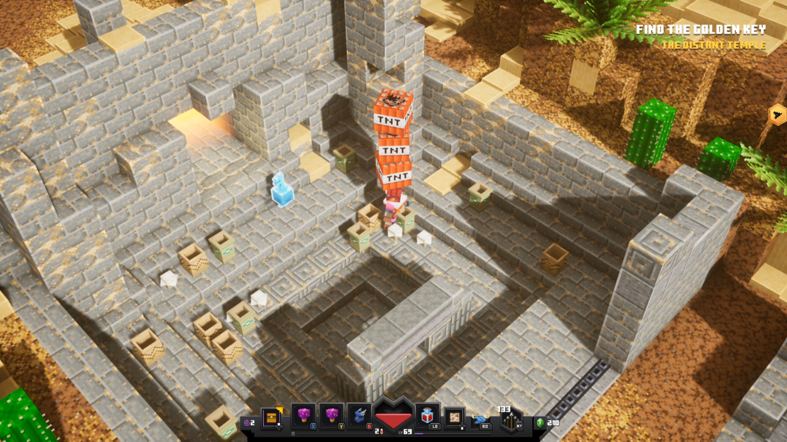 Minecraft Dungeons Cacti Canyon Rune Location Neoseeker