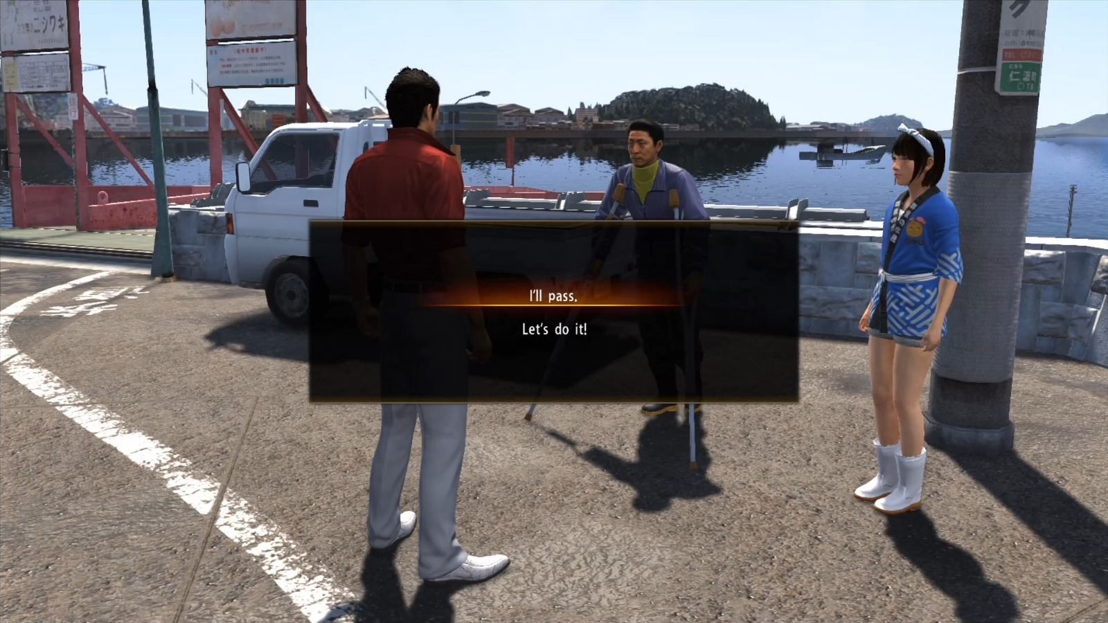 Spearfishing Yakuza 6 The Song of Life Walkthrough Neoseeker