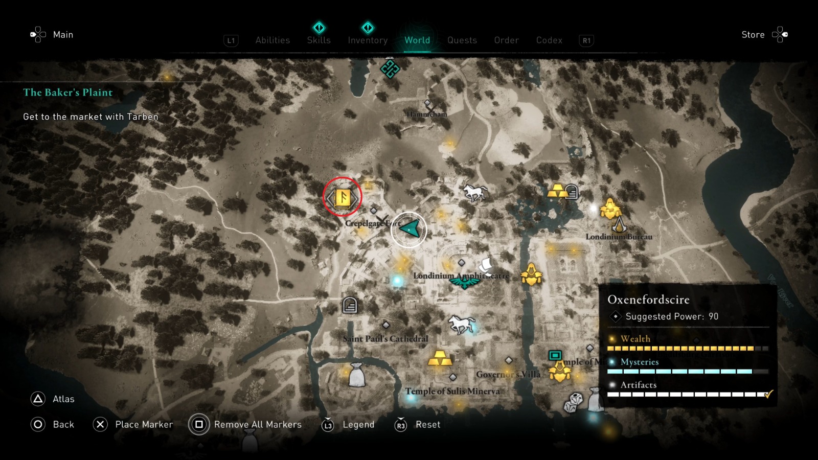 Oxenefordscire Ability Locations Assassin's Creed Valhalla