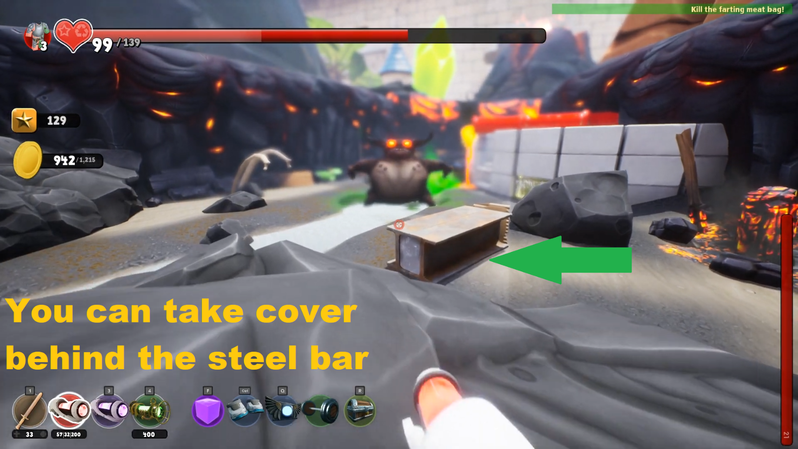 Defeat the Farting Meatbag Supraland 100 Walkthrough and Guide