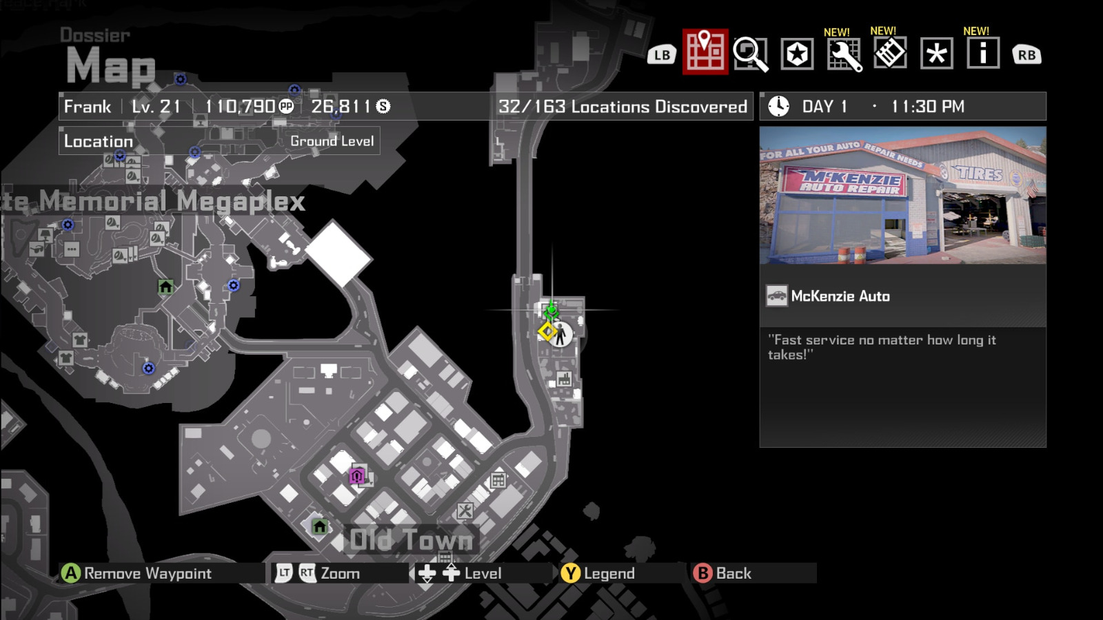 Cell Phone Location Guide Old Town Dead Rising 4 Neoseeker