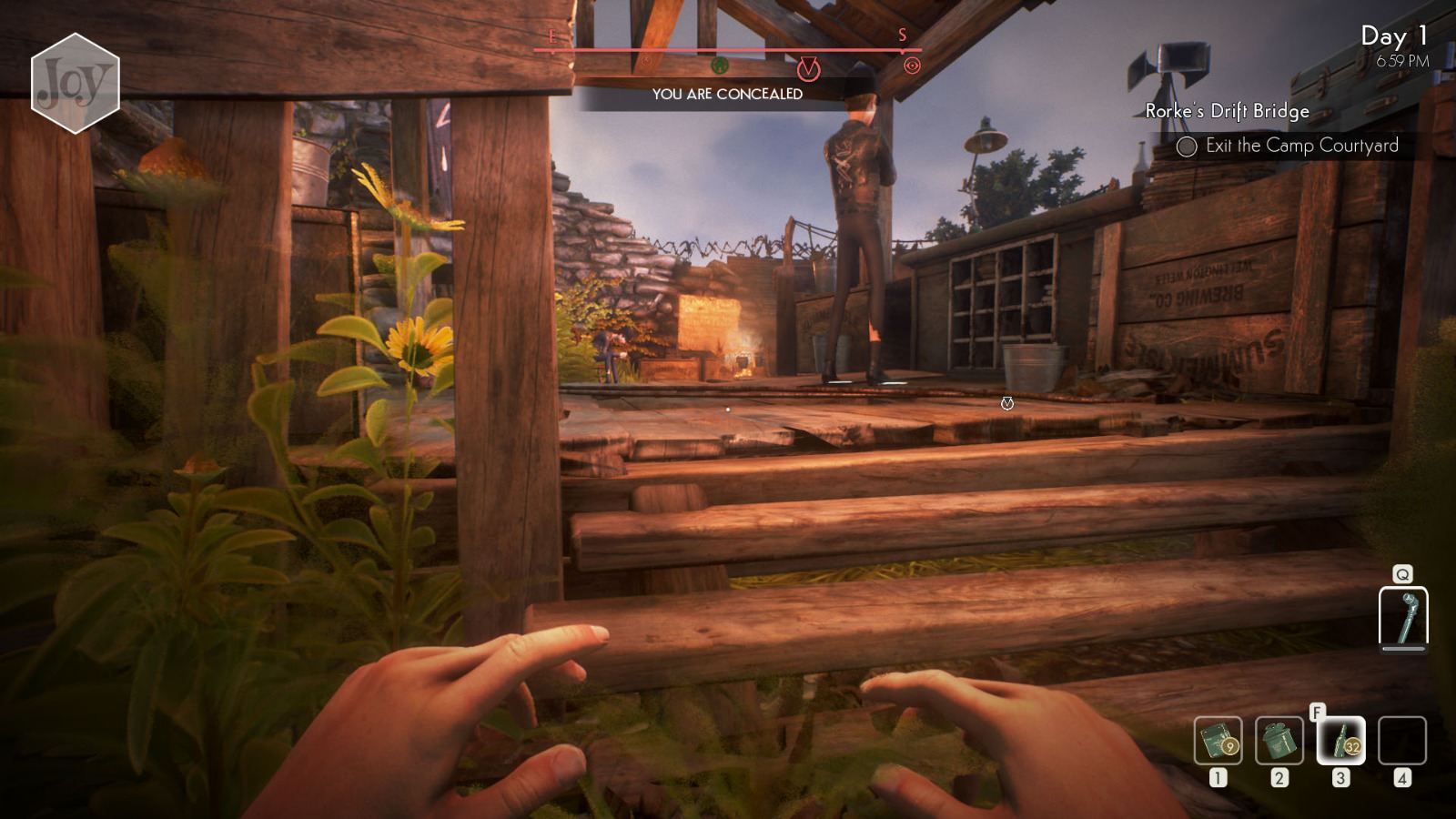 Arthur's Walkthrough Rorke's Drift Bridge We Happy Few Neoseeker