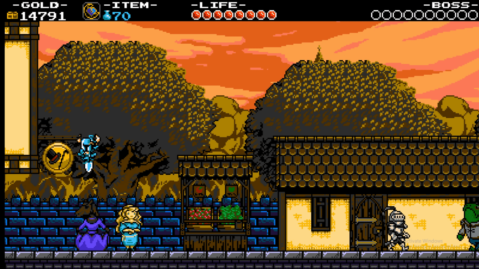 Armor Village Shovel Knight Walkthrough Neoseeker