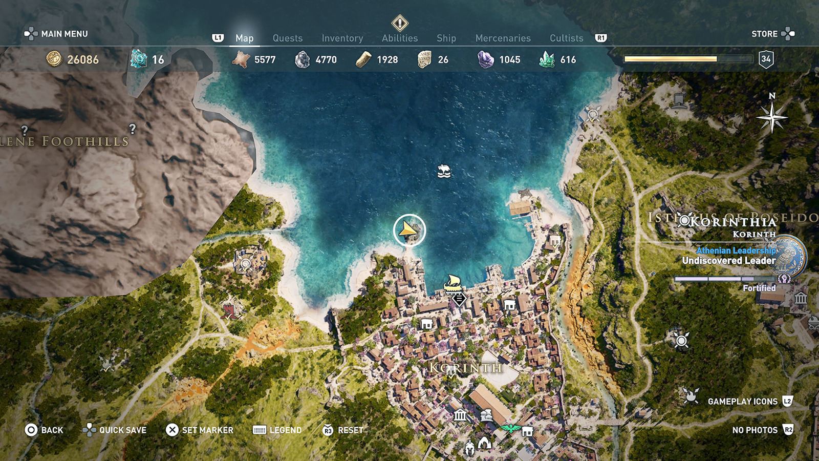 Ainigmata Ostraka Korinthia Assassin S Creed Odyssey Walkthrough Neoseeker