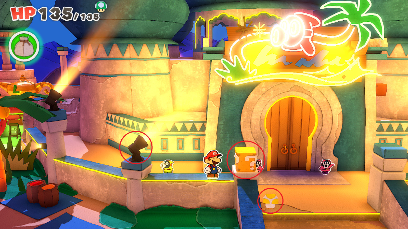 Paper Mario Origami King Shroom City Walkthrough Paper Mario The