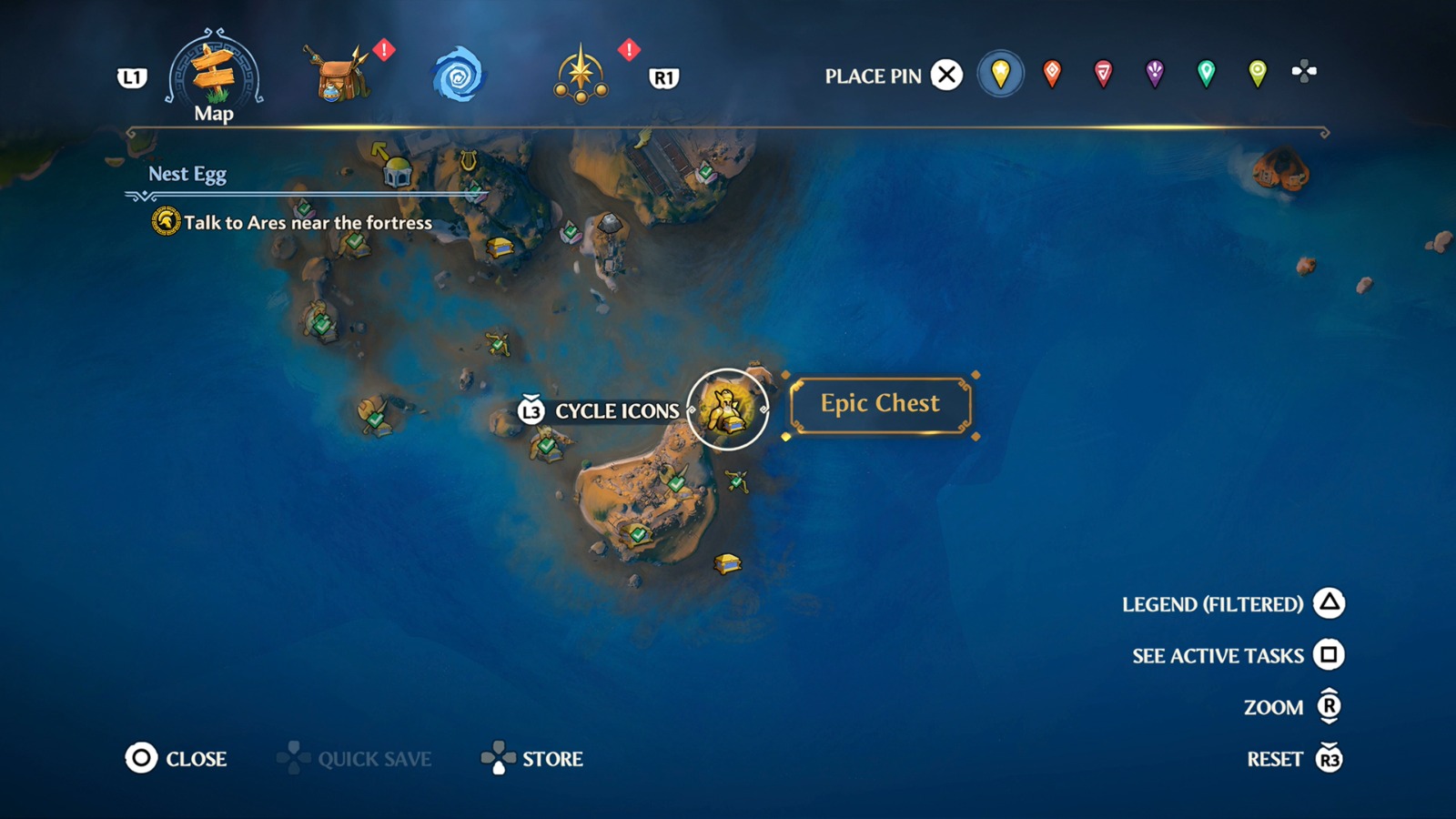 Clashing Rocks Chest Locations Immortals Fenyx Rising Walkthrough