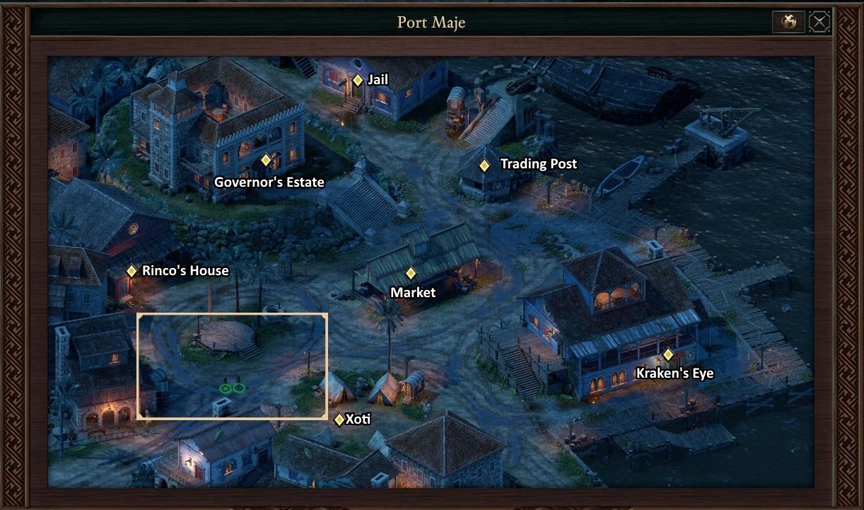 Port Maje Companions, Quests, and Crew Members Pillars of Eternity