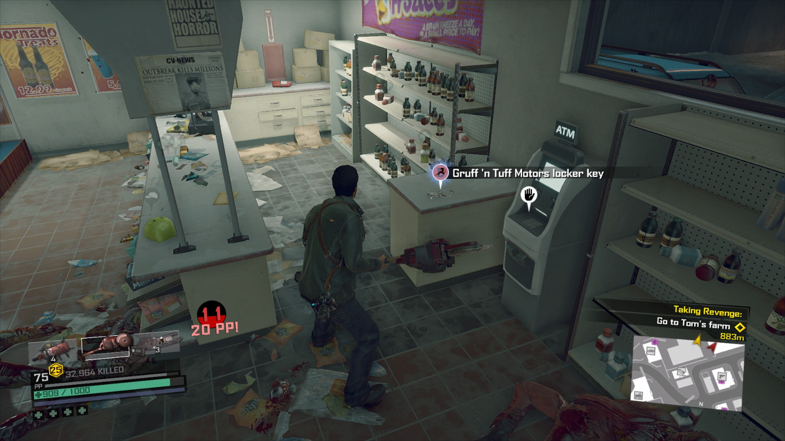 dead rising 3 map gas stations