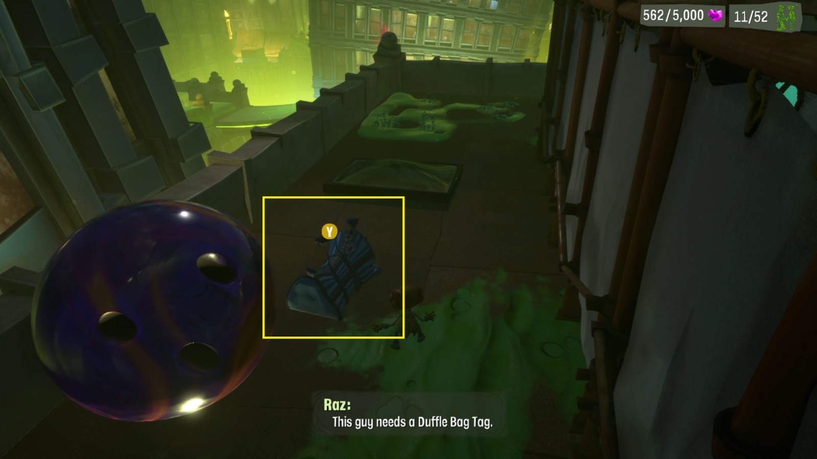 Emotional Baggage Strike City Psychonauts 2 Walkthrough Neoseeker