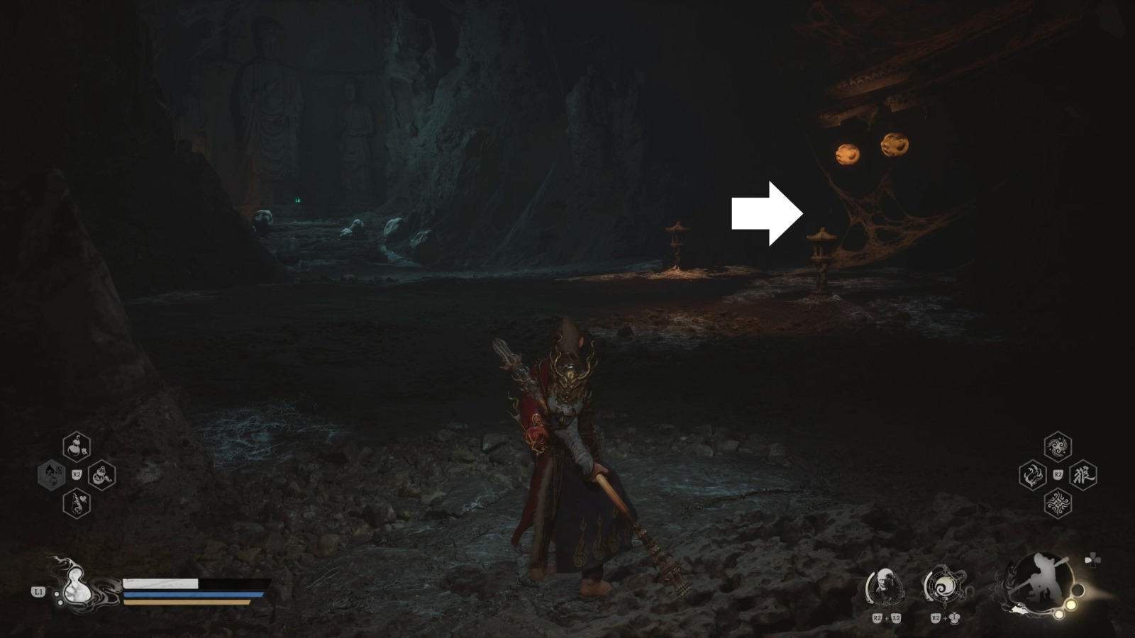 Black Myth: Wukong - Chapter 4 Walkthrough - Webbed Hollow - Neoseeker