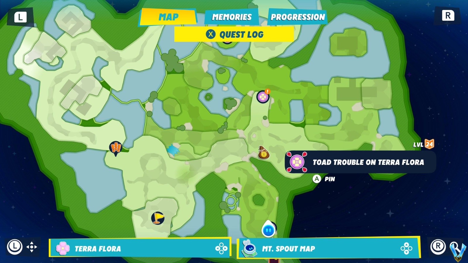 Mario + Rabbids Sparks of Hope - Toad Trouble on Terra Flora ...