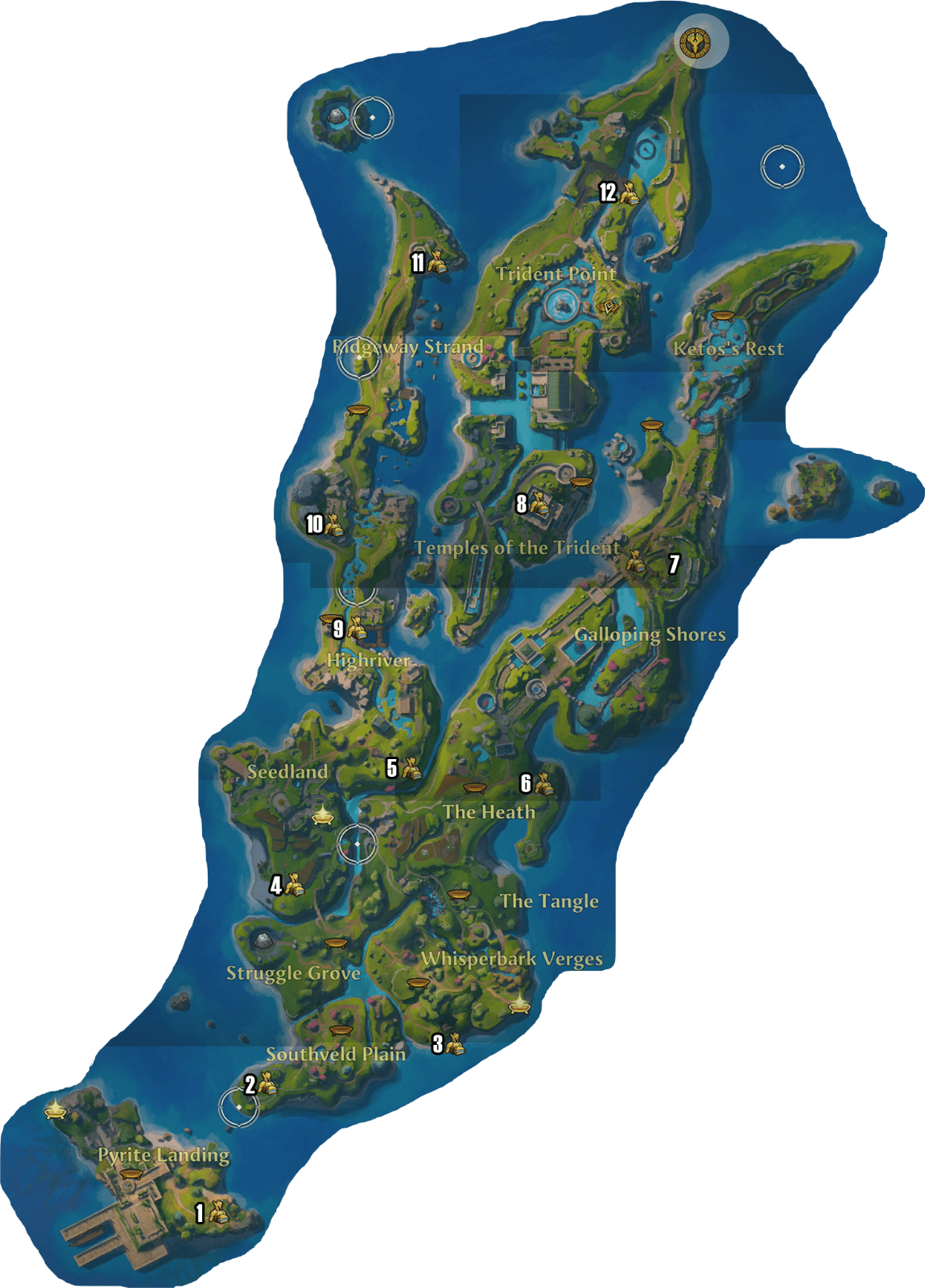 Poseidon and Demeters Island Chest Locations Immortals Fenyx Rising