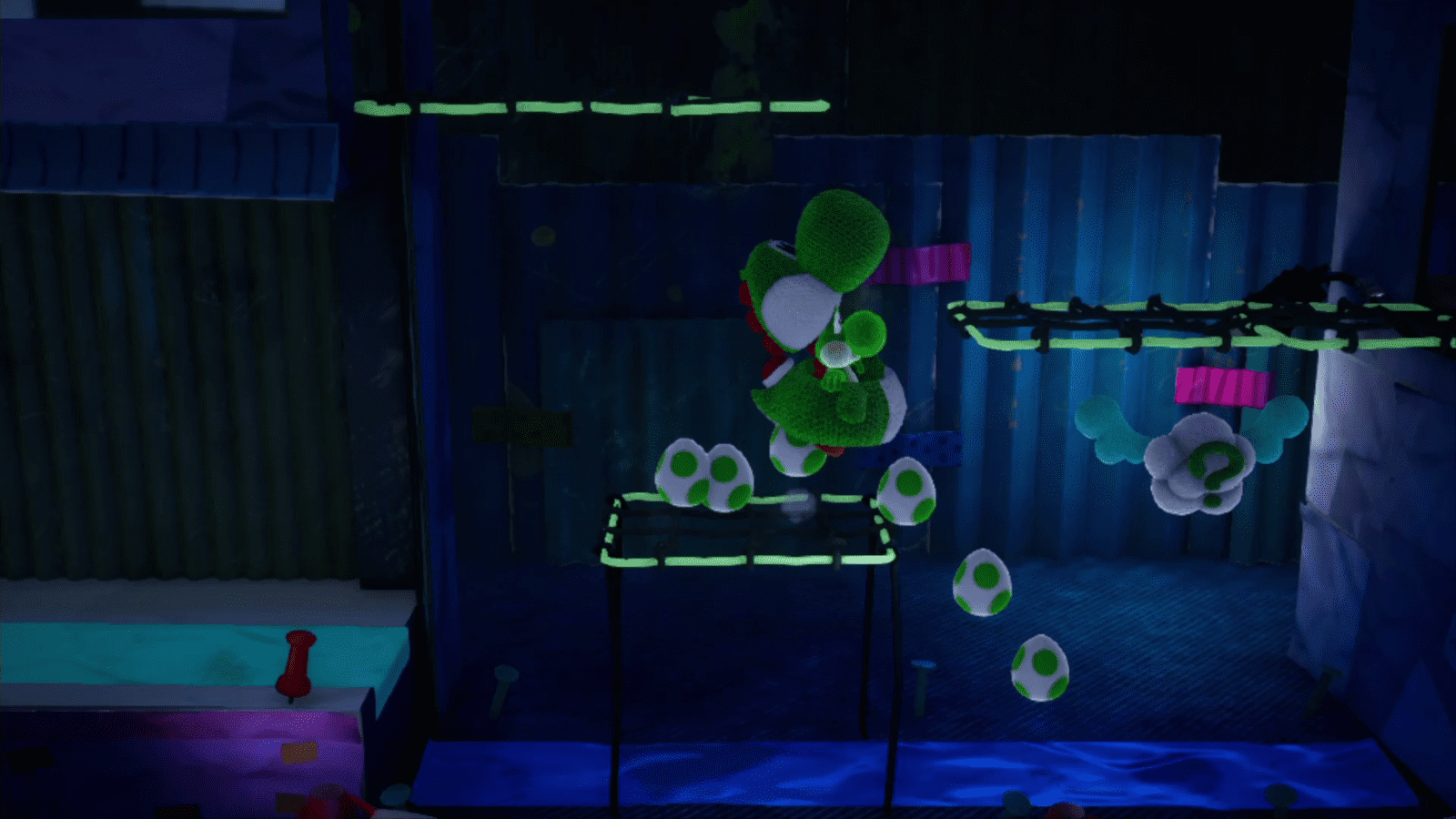 Be Afraid of the Dark Yoshi's Crafted World Walkthrough Neoseeker