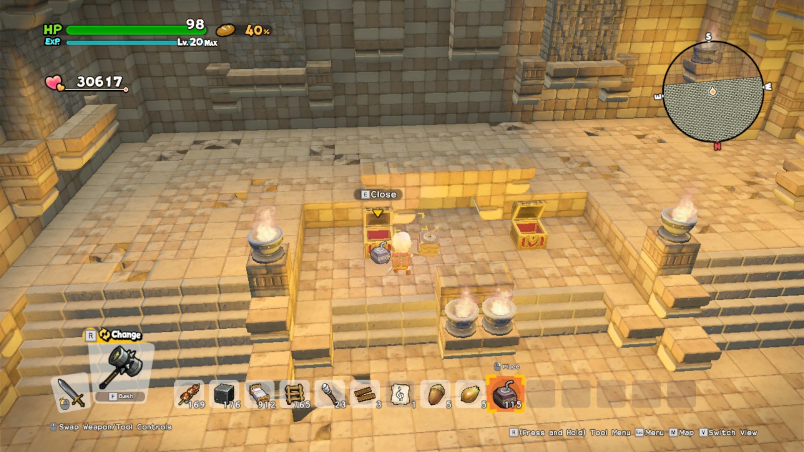 dragon quest builders 2 tile types