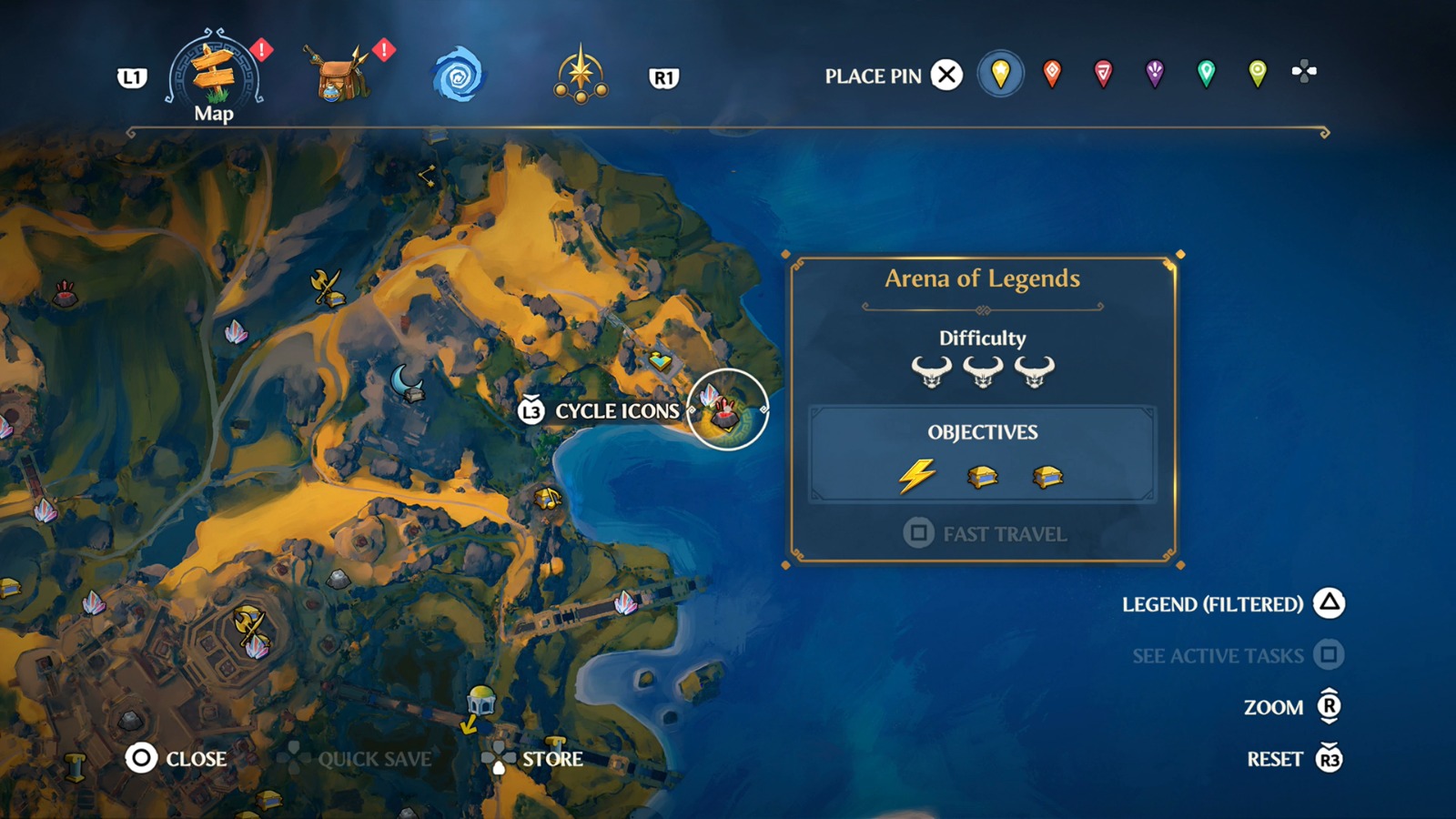 Tartaros Vault Arena of Legends Immortals Fenyx Rising Walkthrough