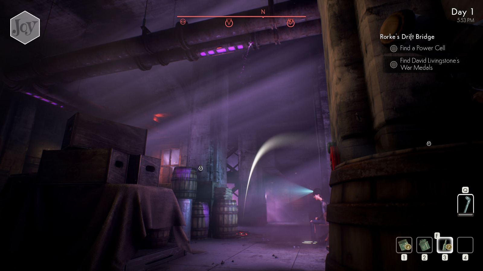 Arthur's Walkthrough Rorke's Drift Bridge We Happy Few Neoseeker