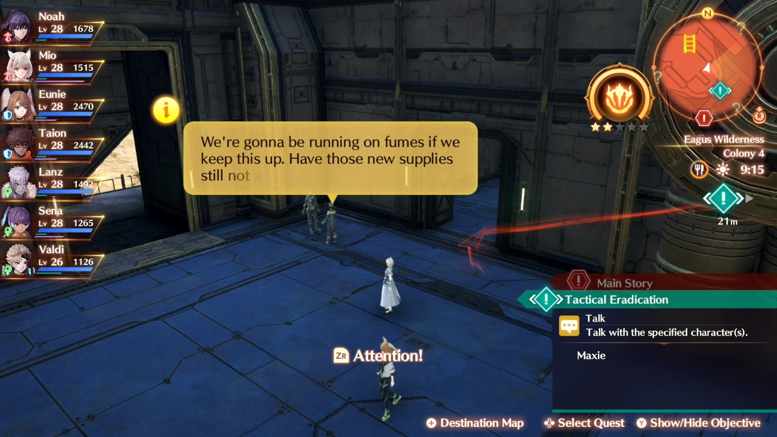 Xenoblade Chronicles 3  Exhausted Supplies Walkthrough  Neoseeker