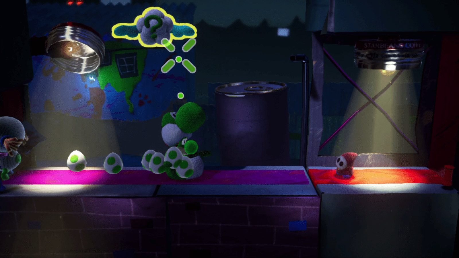 Be Afraid of the Dark Yoshi's Crafted World Walkthrough Neoseeker