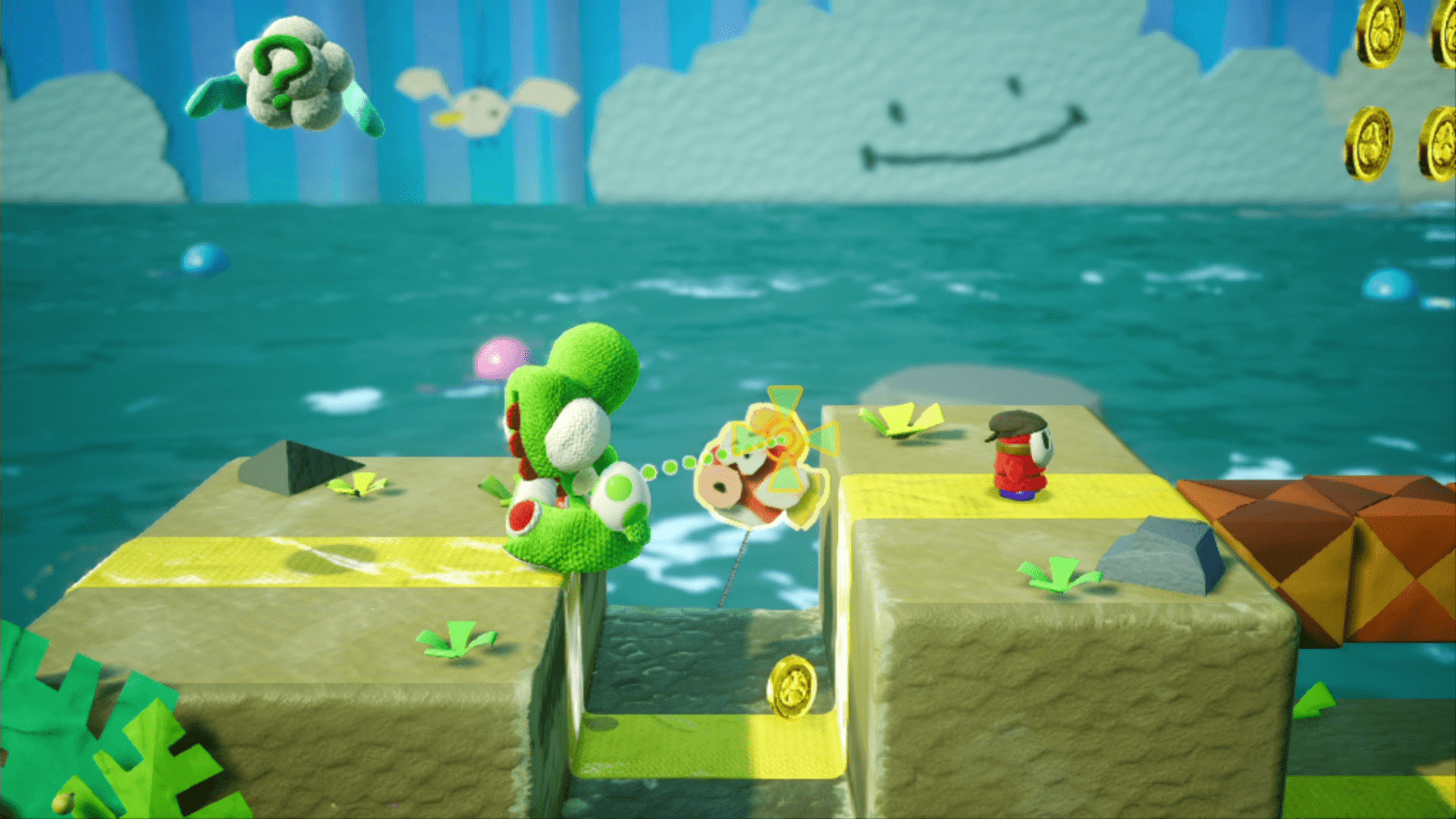 Chilly-Hot Isles Souvenirs - Yoshi's Crafted World Walkthrough - Neoseeker