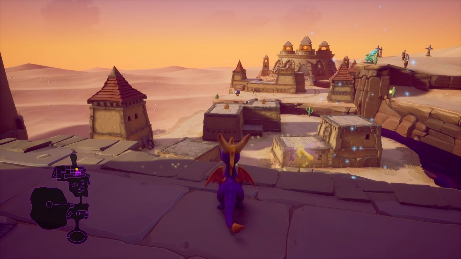 Spyro reignited trilogy cliff town прохождение