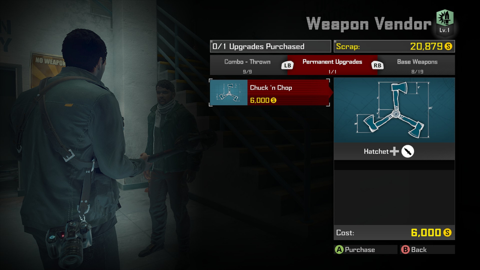 Thrown Combo Weapons Location Guide - Dead Rising 4 - Neoseeker