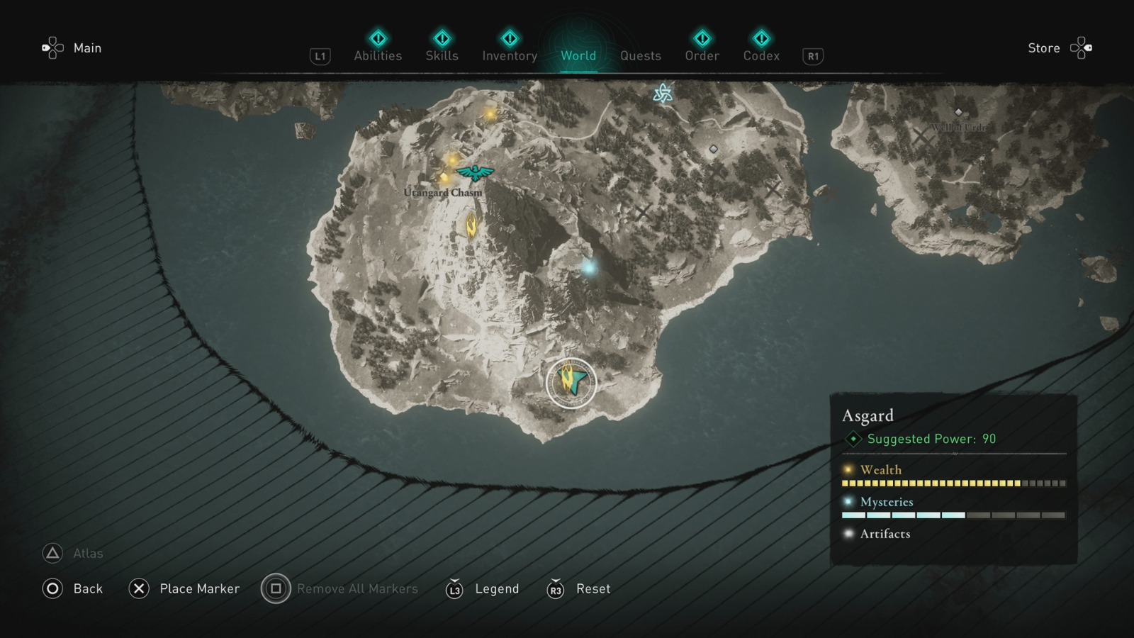 Ymirs Tear Stone Locations/Asgard Tear Stone Locations Assassin
