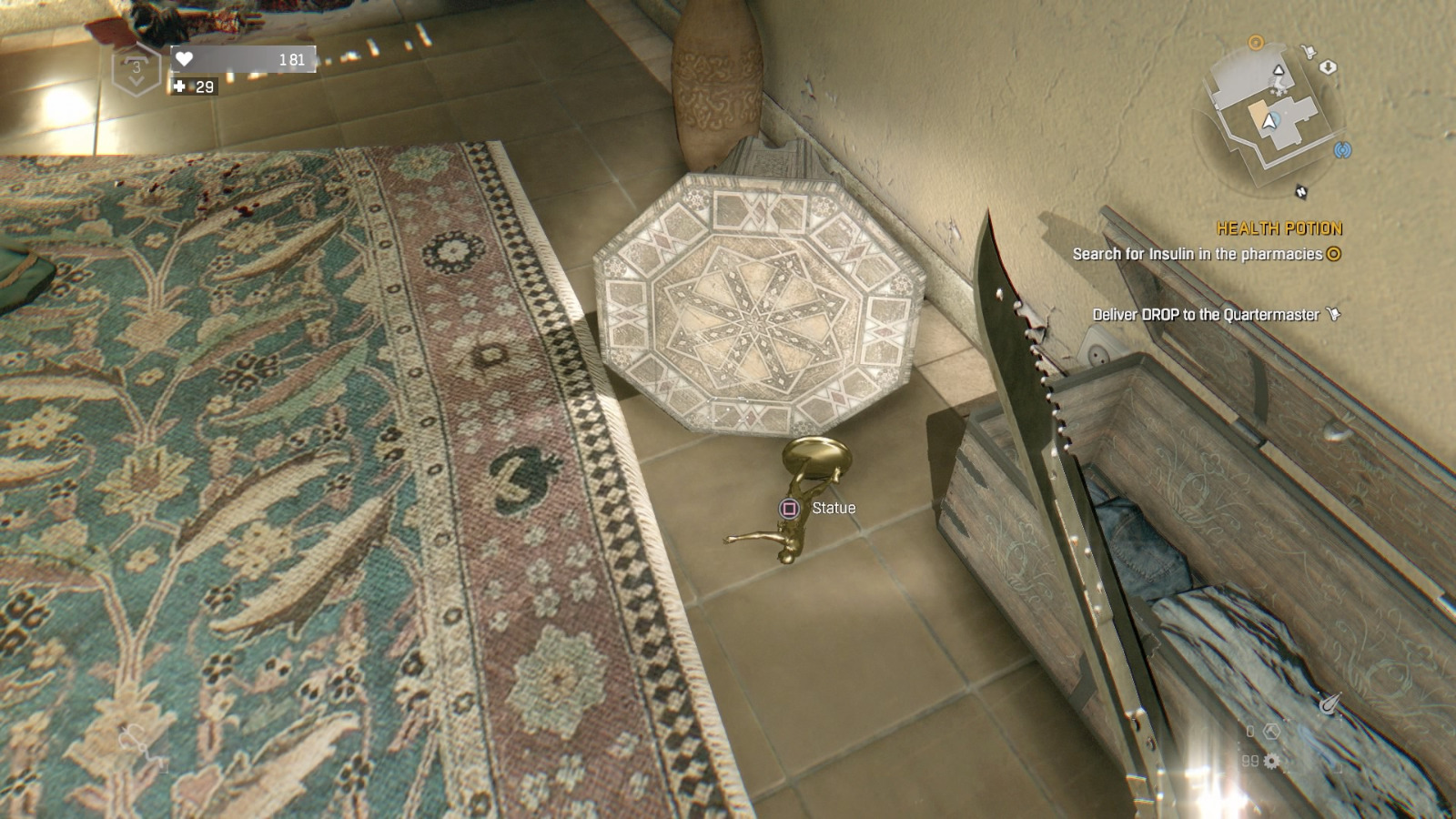 Zombie Statues Location Guide Dying Light Neoseeker