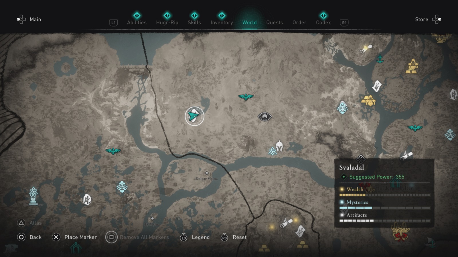 Dawn of Ragnarök - Cosmetic Scheme Locations - Assassin's Creed ...