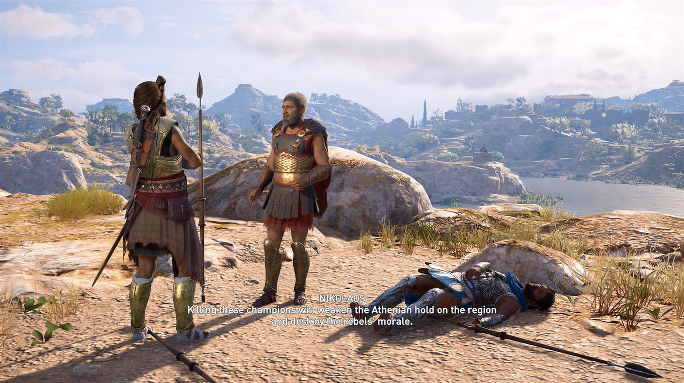 Walkthrough The Last Fight of Aristaios Assassin's Creed Odyssey