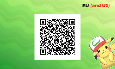 pokemon ultra sun and moon ash pikachu qr code