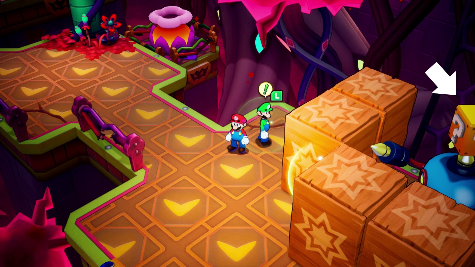 Soli-Tree - Lower Level - Mario & Luigi: Brothership Walkthrough ...