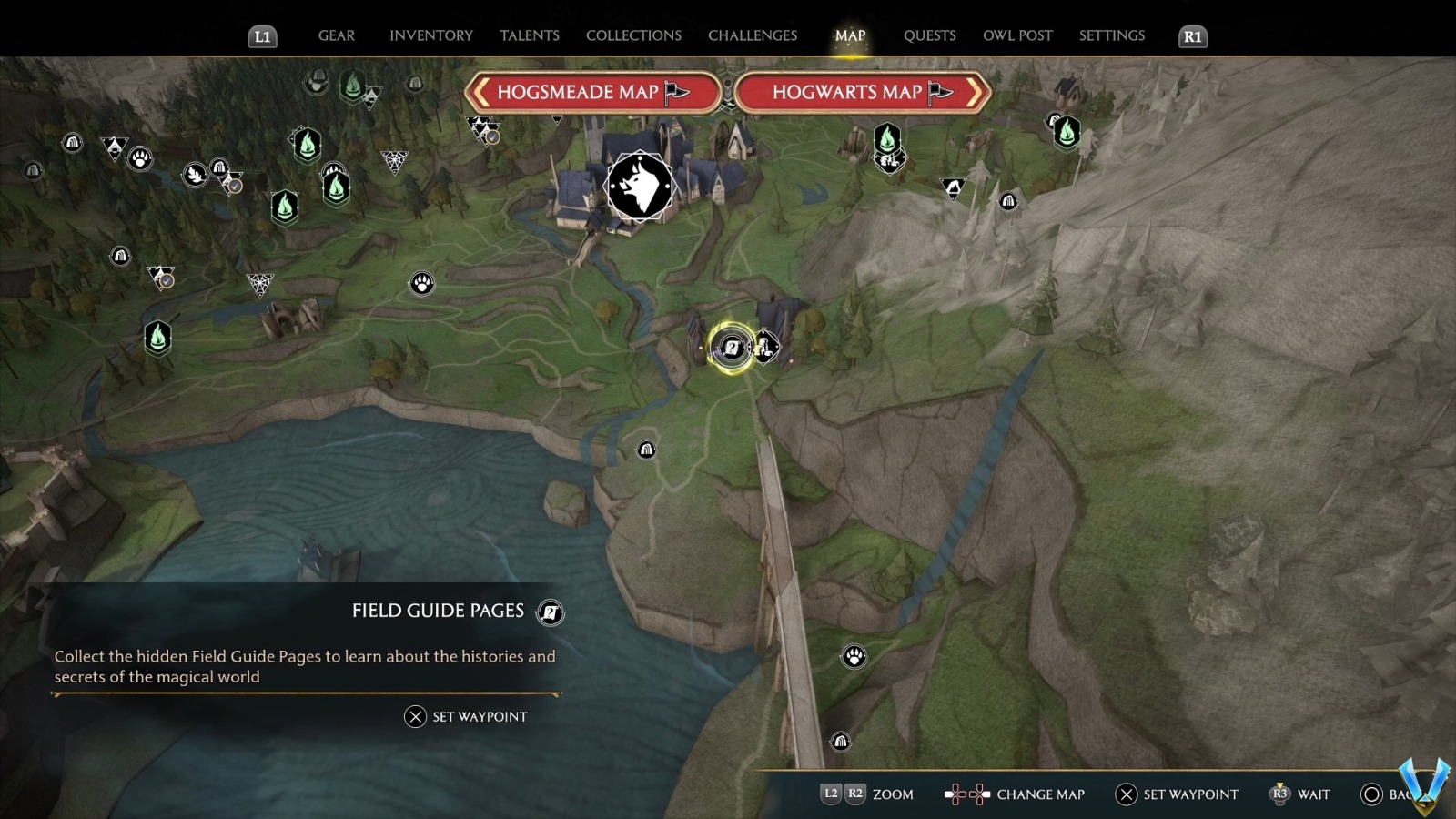 Hogwarts Legacy - All Field Guide Pages - The Highlands Locations Guide ...