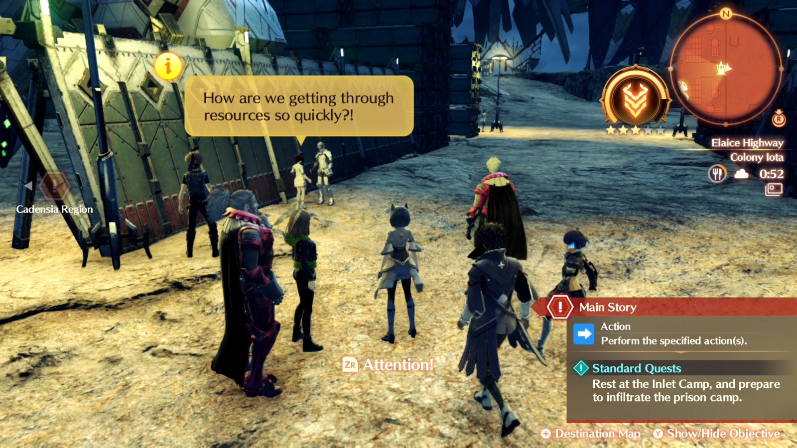 Xenoblade Chronicles 3 Scant Supplies Walkthrough Neoseeker