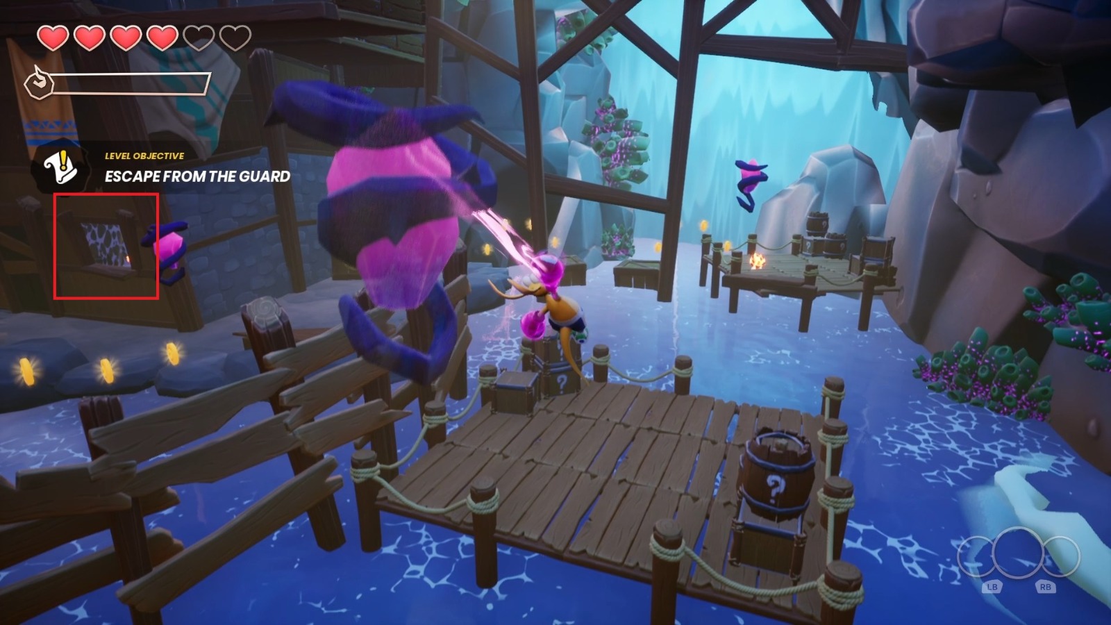 Scrolls River Track Kao the Kangaroo (2022) Walkthrough Neoseeker