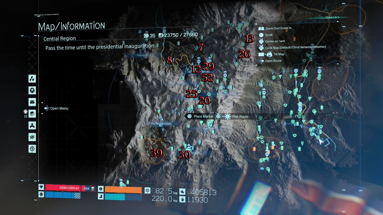 Central Region Memory Chip Locations Death Stranding Neoseeker