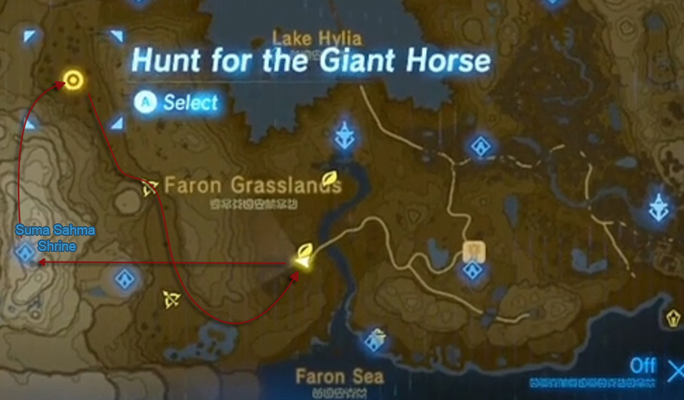 Lake Sidequests The Legend of Zelda Breath of the Wild Walkthrough